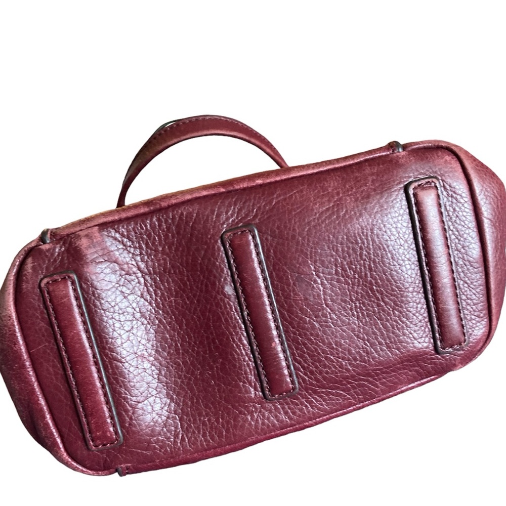 Fossil Emerson Burgundy Medium Satchel - Picture 4 of 10